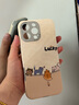 圣图朗小羊皮可爱熊猫适用phone15promax苹果14手机壳新款16pro情侣12男女生防摔11磨砂硅胶13全包保护套 小羊皮 -杏白底四只猫咪Lucky  iPhone 16 pro max 实拍图