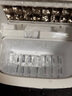 惠康（HICON）制冰机家用商用摆摊全自动冰块机30/35kg大容量酒吧冰块奶茶店全自动制冰机方块制冰器 【手动进水】绵云白-全自动清洗（拍单发双进水）限量 实拍图