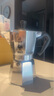 比乐蒂摩卡壶户外便携家用意式浓缩咖啡壶铝滴滤咖啡机八角壶意大利品牌 单阀 银色 6杯装 实拍图
