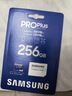 三星（SAMSUNG）256GB TF MicroSD 内存卡 4K高速蓝卡 U3A2V30 读速180MB/s 游戏机无人机运动相机存储卡 PRO Plus 实拍图