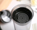特百惠（Tupperware）晶彩MAX塑料杯600ml 男女士学生夏季运动水杯子户外大容量 高级灰 实拍图