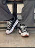 匡威（Converse）官方 Run Star Hike低帮帆布流星厚底鞋黑色168816C 黑色/168816C 38 实拍图