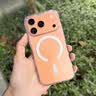 铁兔适苹果iPhone17手机壳新款磁吸Magsafe透明磨砂iPhone15/16 plus防摔玻璃Pro Max高级感air保护套 【磁吸手机壳】磨砂透明 苹果 17 Pro 实拍图