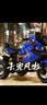 喜靓贝儿童电动车摩托车男孩女孩三轮车可充电玩具车宝宝童车可坐人 【双驱大电瓶】蓝色+手机蓝牙+皮座 实拍图