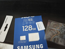 三星（SAMSUNG）128GB TF MicroSD 内存卡 4K高速蓝卡 U3A2V30 读速180MB/s 游戏机无人机运动相机存储卡 PRO Plus 实拍图