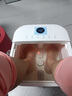 海尔（Haier）泡脚桶恒温加热全自动按摩足浴盆家用抑菌洗脚盆仿真按摩泡脚盆足浴桶父亲节礼物生日送男女朋友 【抑菌99.9%/恒温变频】电动按摩款 实拍图