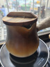豪祥（HAOXIANG）侧把壶陶瓷奶茶罐罐冬天围炉煮茶具家用庭院木炭烧烤明火冲泡茶器 40罐罐壶-带盖 1000ml 实拍图