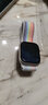 威千图适用苹果手表表带s11表带apple watch表带编织iwatch s10表带男女款ultra3/se3/ultra2/s9/s8/s7/2 官款1:1【白色彩虹版色】 【46/45/44/4 实拍图