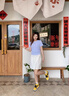 雪茜曼凉感速干裙裤女2026年夏新款山系显瘦高腰韩系简约工装风短裤 实拍图