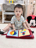 迪士尼（Disney）布书1-3岁宝宝生日礼物一周岁蒙氏早教玩具新生儿礼盒高档土豪书 米奇布书+背包礼盒装【16大场景+蒙氏教育】 2岁男孩女孩早教书婴儿撕撕书 实拍图