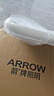 ARROW箭牌照明 吸顶灯led卧室灯客厅灯三防灯卫生间厨房阳台灯中山灯具 碧玉36瓦方形三色40cm适22平内 实拍图