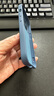 品胜 适用苹果14Pro手机壳 iphone14Pro柔性液态手机壳全包防摔超薄保护套亲肤手感直边保护软壳蓝色 实拍图
