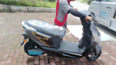 立马电动摩托车【CCTV大国品牌】极昂 100KM续航1500W电机96V20Ah铅酸电池爬坡王电动车 海岸灰 实拍图