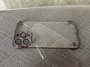 弘卓 【配钢化膜】适用苹果14promax手机壳iphone14promax保护套电镀无边框散热全包简约男女款 暗紫色 实拍图