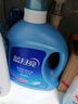 蓝月亮洗衣液12斤套装：亮白增艳薰衣草3kg瓶+1kg袋*3 实拍图
