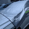 汽车遮阳挡磁吸加厚前挡玻璃罩遮光防晒隔热车衣半罩防晒专车专用 大众汽车专用 实拍图