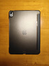 毕亚兹适用2025/24款M3芯片iPad Air7/6保护套 苹果平板电脑11英寸保护壳 三折支架硬后壳 PB507-金刚黑 实拍图