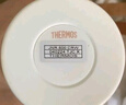 膳魔师（THERMOS）不锈钢保温杯大容量男女士水杯子轻量便携毕业礼物定制刻字JNR 奶油白 350ml 实拍图