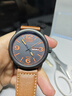 西铁城（CITIZEN）光动能手表男皮带夜光商务时尚潮流男士骚橙男表送礼情人节 骚橙BM8475-26E 实拍图