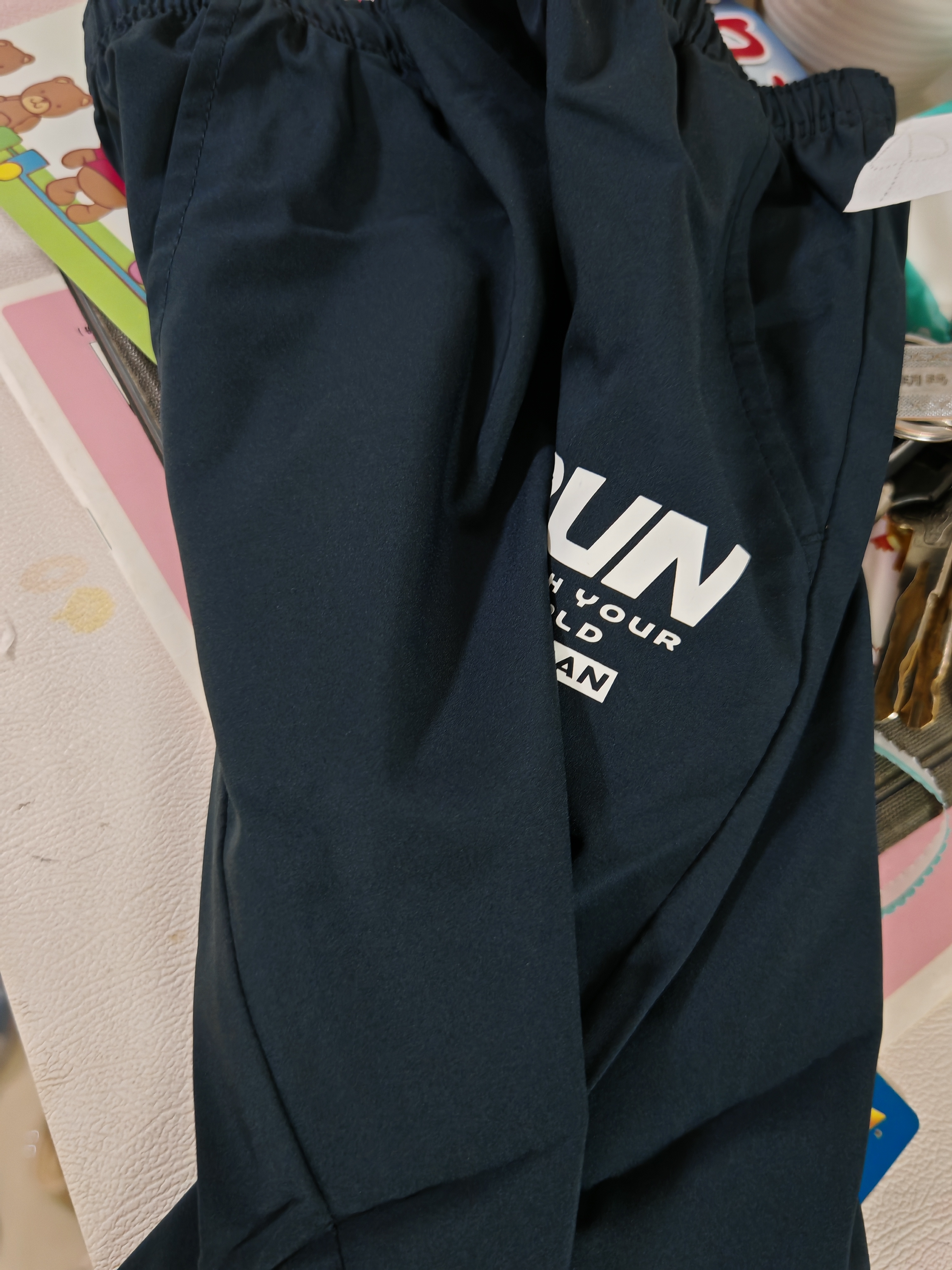乔丹男童运动裤儿童夏季速干束脚长裤小孩裤子-120CM 实拍图