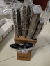 炊大皇 菜刀厨房刀具套装不锈钢六件套切片刀套装剪刀水果刀砍骨刀组合 实拍图