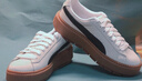 彪马（PUMA）复古增高厚底松糕鞋女子新款休闲鞋PLATFORM 365830 白-黑色-15 37.5 实拍图