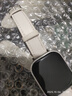 臣颂（CHENSONG）适用小米（MI）REDMI Watch 5表带小米手环9Pro表带红米watch5 esim皮质快拆设计 智能运动腕带白 实拍图