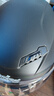 Andes HELMET3c认证电动摩托车头盔男四季女士夏季头盔安全帽四季通用夏天半盔 哑黑透明短【升级3C款】 均码 实拍图