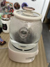 美的（Midea）花漾0胶水全玻璃全自动养生壶 办公室多功能煮茶壶 烧水壶恒温电热水壶煮茶器花茶壶1L YS10B101 实拍图