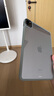 堡立 ipadpro保护壳保护套苹果平板电脑透明全包防摔带笔槽亚克力防弯背板11英寸2024新款13寸air7/6代 科技灰（黑色独立按键） 适用iPadPro11寸(2022/21/20版) 实拍图