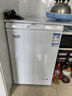 澳柯玛（AUCMA）100升家用减霜小冰柜母乳小型冷柜冷藏柜冷冻柜卧式顶开门冰箱一级能效 BC/BD-100H 国家补贴20% 实拍图