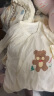 贝瑞加（Babyprints）新生儿连体衣2件婴儿纯棉衣服初生宝宝内衣长袖薄款爬服 白黄59 实拍图