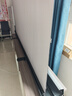 鲸米（JINGMI）投影幕布110英寸16:9地拉幕布全面屏手动地升幕布G3拉线白玻纤家用办公户外便携移动投影仪屏幕 实拍图
