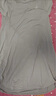 浪莎睡裙女夏季薄款莫代尔冰丝短袖女士睡衣大码宽松休闲舒适家居服 实拍图