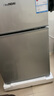 HYUNDAI（韩国现代） 小冰箱 冰箱小型双开门 迷你双门家用宿舍租房冷藏冷冻电冰箱节能省电 58L银【店铺销冠+租房必备】 实拍图