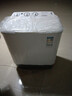 金帅半自动洗衣机大容量家用双缸双桶统老式波轮双筒租房宿舍小型双杠 9.5公斤【洗6+脱3.5丨强劲动力】 实拍图