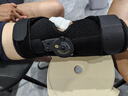 中量膝关节固定支具可调医用膝盖护具髌骨骨折半月板损伤下肢铰链支架 实拍图