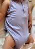 babylove婴儿包屁衣夏季薄款莫代尔连体衣宝宝无袖背心三角爬服睡衣夏装 实拍图