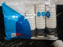 得力(deli)双层一次性纸杯 烫金压纹咖啡杯 商务招待厚纸杯 280ml 50只装  蓝色19215 实拍图