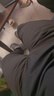 海澜之家（HLA）休闲裤男款轻商务时尚直筒裤子男夏季 黑色86 L 175/84A 推荐135~148斤 实拍图