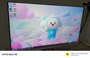 AOC 27英寸 IPS广色域 120Hz HDR 低蓝光不闪 节能认证 微边典雅白 超薄办公电竞电脑显示器27B30H/BW 实拍图