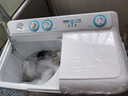 海尔（Haier）双桶洗衣机半自动 家用大件洗 10公斤大容量 省水电 以旧换新 双缸 原厂品质XPB100-81D2 实拍图