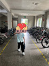 回力（Warrior）儿童小白鞋魔术贴男女童鞋休闲运动鞋 TH17-007 白色 31码  实拍图