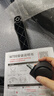 朗域轩品人体工学电竞椅人工力学座椅久坐护腰宿舍游戏电脑椅子可躺写字椅 【4级气杆】可后躺+乳胶-流黑 120-155度(含) 联动扶手 四向腰托 实拍图