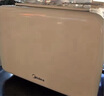 美的（Midea）多士炉早餐机面包机 全自动家用小型不锈钢内胆吐司机双面烘烤面包片 不锈钢机身配烘烤架 R03 实拍图