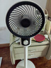 【品质推荐】空气循环扇家用电风扇静音立式落地风扇制冷空调卧室桌面台扇轻音宿舍床头一级能效 黑色款【机械左右摇头】 实拍图