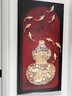 瑞尚（RUISHANG） 玄关装饰画现代简约进门壁画山水墙画竖版晶瓷画欧式轻奢挂画 福禄有鱼 80*160cm/晶瓷面+铝合金边框 实拍图
