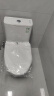 九牧（JOMOO）11173-2-1/41KB-3大力神普通马桶家用虹吸抗菌节水坐便器400坑距 实拍图