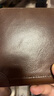 班亚奴（banyanu）钱包男士横款真皮超薄2025新款皮夹简约牛皮驾驶证钱夹卡包一体男 咖啡色-普通款（复古头层牛皮） 实拍图