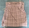红豆居家【春上新】男女纯棉精梳情侣睡衣女格纹长袖家居服 风铃紫 XL 实拍图